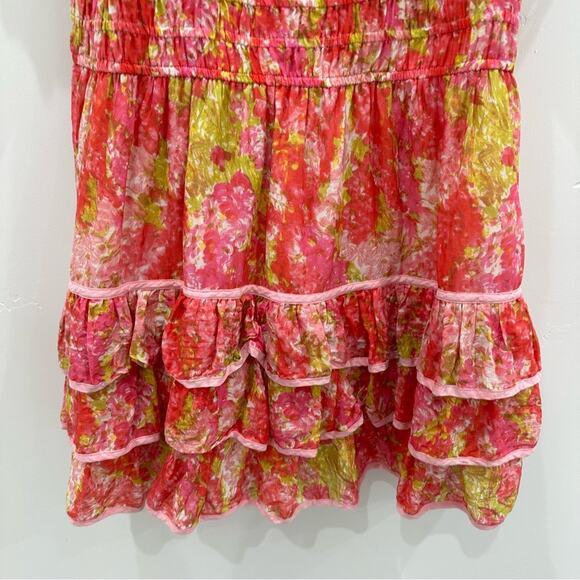 NWOT LoveShackFancy Safiya Dress in Swaying Coral. - Picture 11 of 13